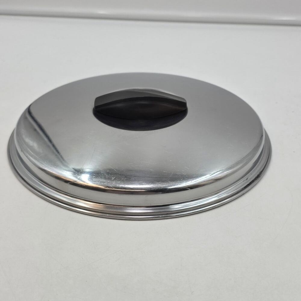 Vintage Ekco Flint Stainless Steel 4.5 QT Saucepan Replacement LID ONLY